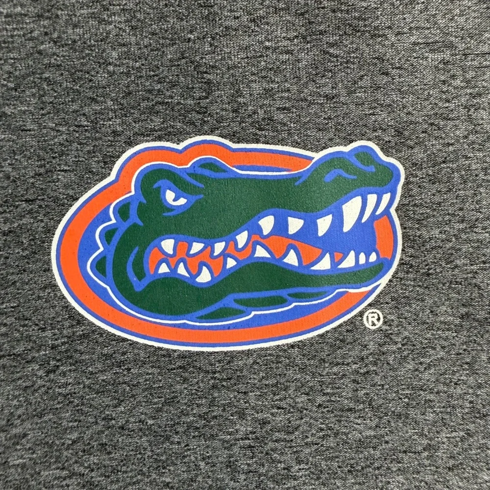 Colosseum Florida Gators Mens XL Polo Shirt Grey Short Sleeve NCAA Fan Gear - Picture 7 of 9